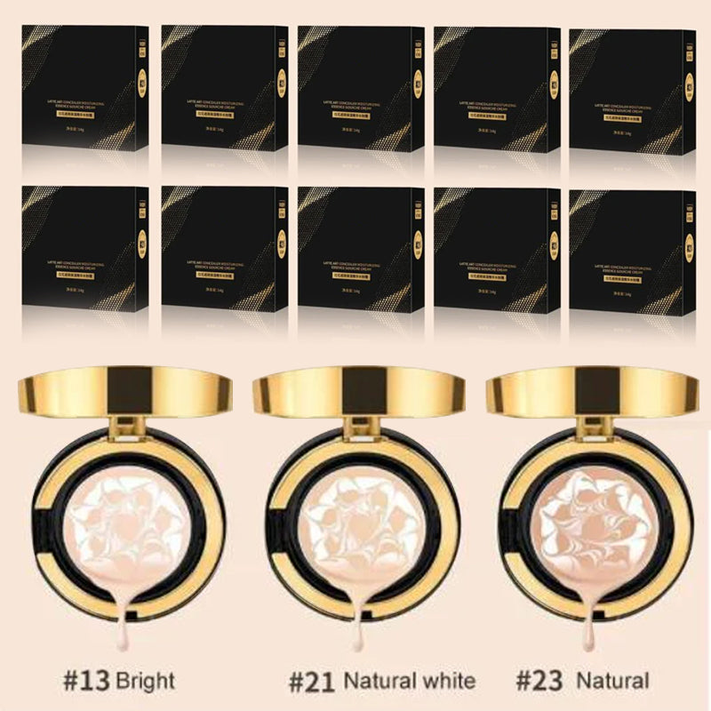 2024 New Three-Color Pull Flower Concealer Moisturizing Essence Water Cream