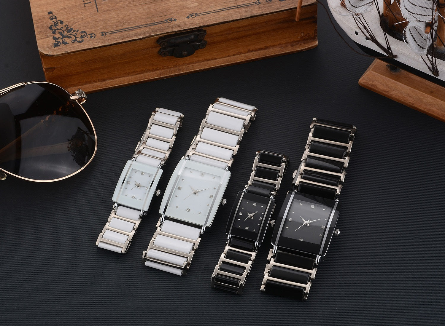 Fashion Casual Versatile Square Watch