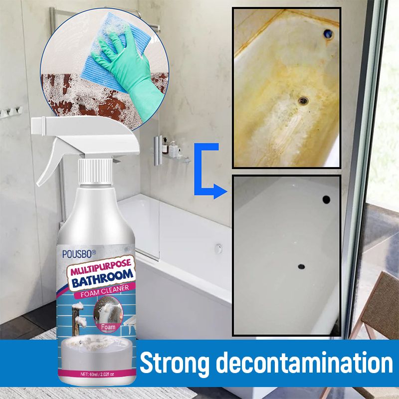 Pousbo® Multipurpose Bathroom Foam Cleaner