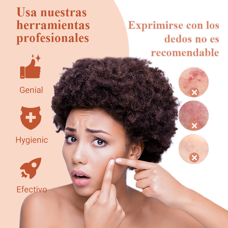 Kit de Herramientas para Extraer Puntos Negros y Granos