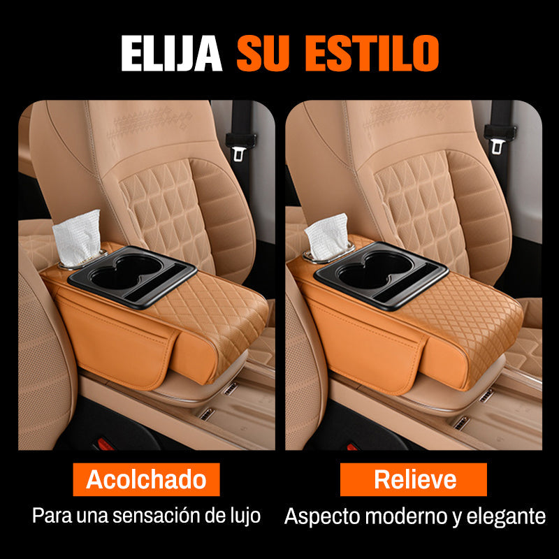 🚗💺Almohadilla multifuncional para reposabrazos – ¡Comodidad y práctica en tu auto!