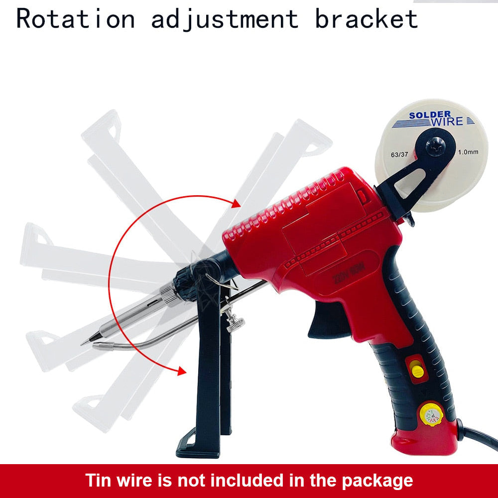 Juego de soldador eléctrico de temperatura constante para uso doméstico, soldador automático.