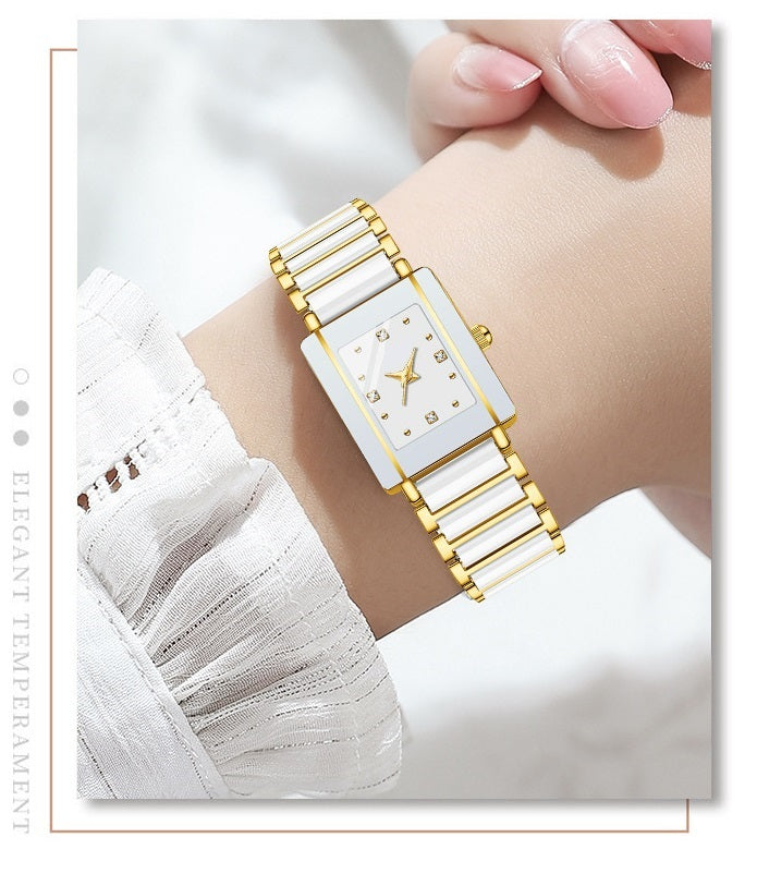 Fashion Casual Versatile Square Watch