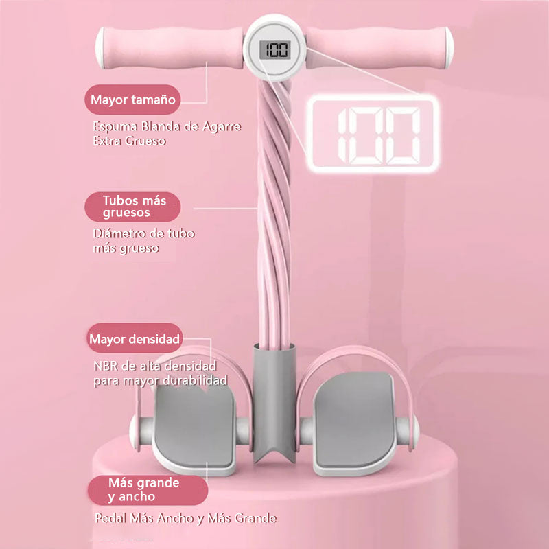 🔥49% de descuento🔥Cuerda de resistencia multifuncional con pedal de tracción