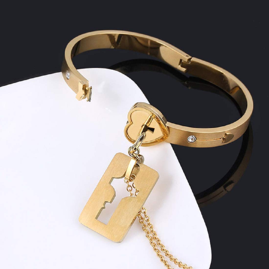 💕💕Valentine’s Day Hot Sale 50% OFF🔥Couples Bracelet & Necklace Key Set🎁Free Shipping