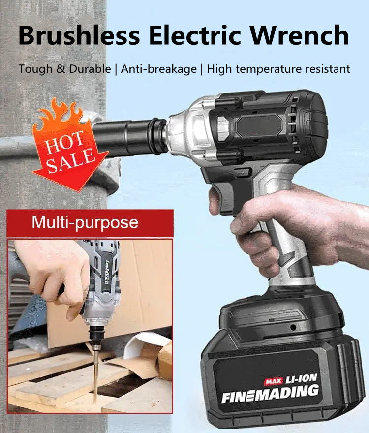 Ultra Powerful Torque Brushless Electric Wrenches