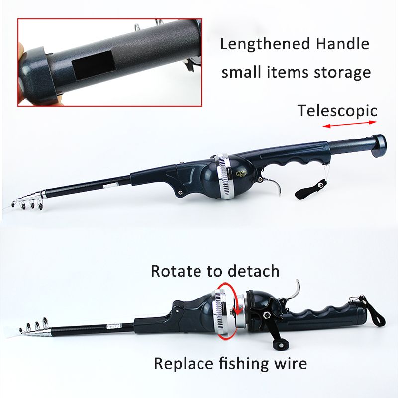 All-in-one Telescopic Fishing Rod Kit