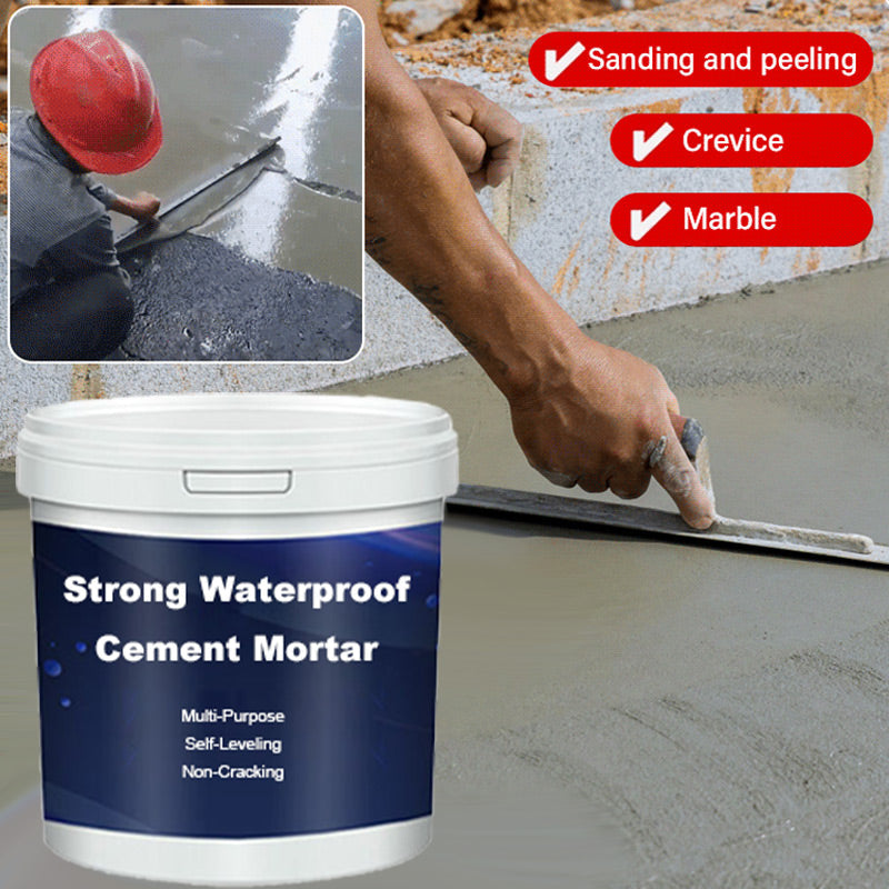 🔥Multifunctional Self-Leveling, Non-Cracking, Strong Waterproof Cement Mortar