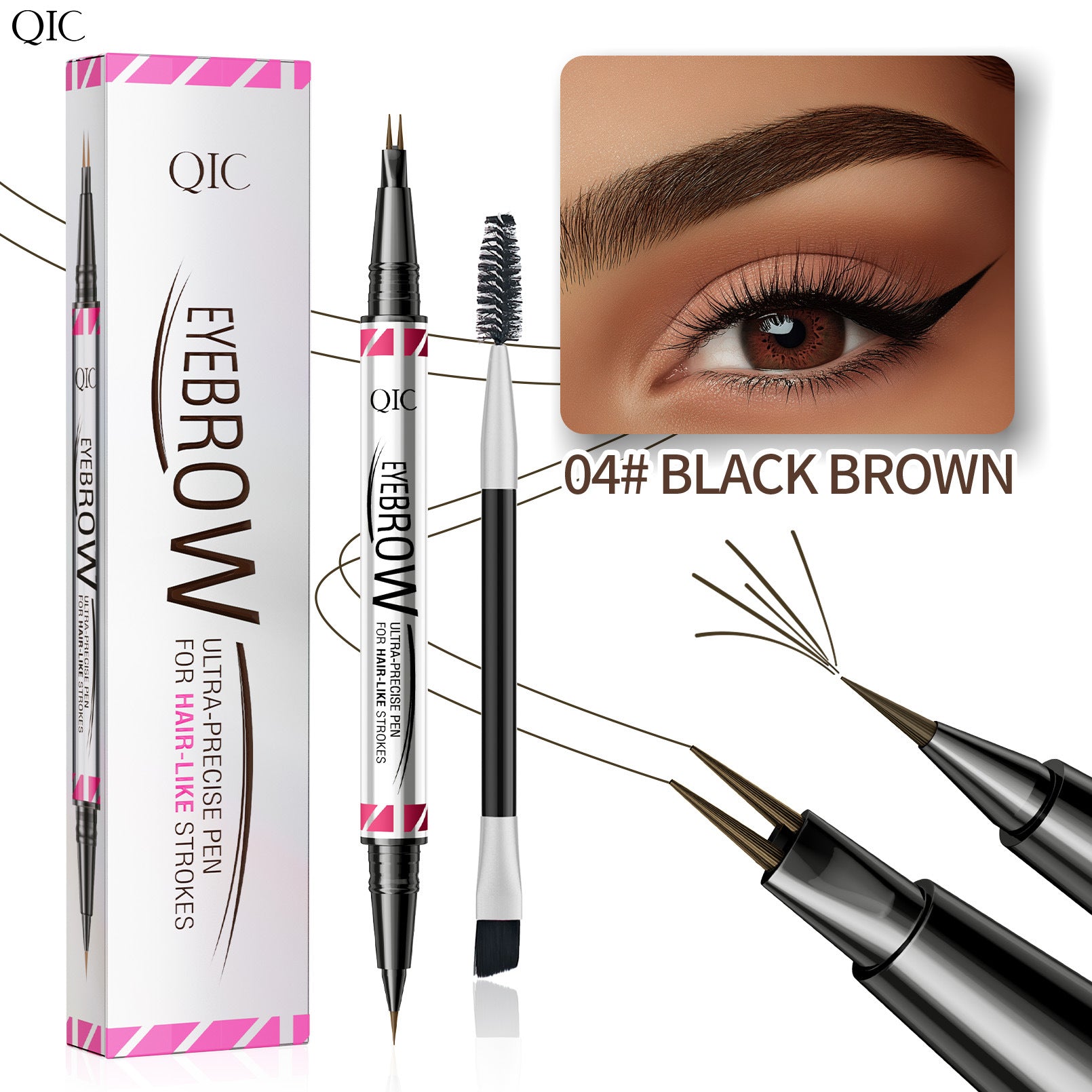 🔥COMPRA 1 Y OBTÉN 1 GRATIS (2 PIEZAS)🔥 Lápiz de Cejas para Microblading