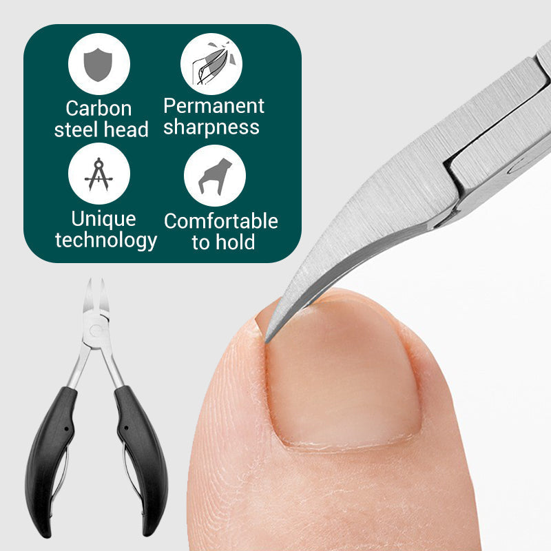 🎁Easter Hot Sale 50% off💥Angled professional nail clipper with spring