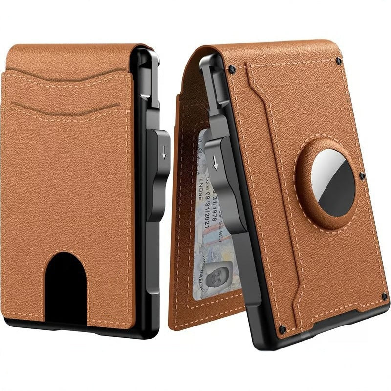 Slim Wallet Credit Card Holder with Money Clip